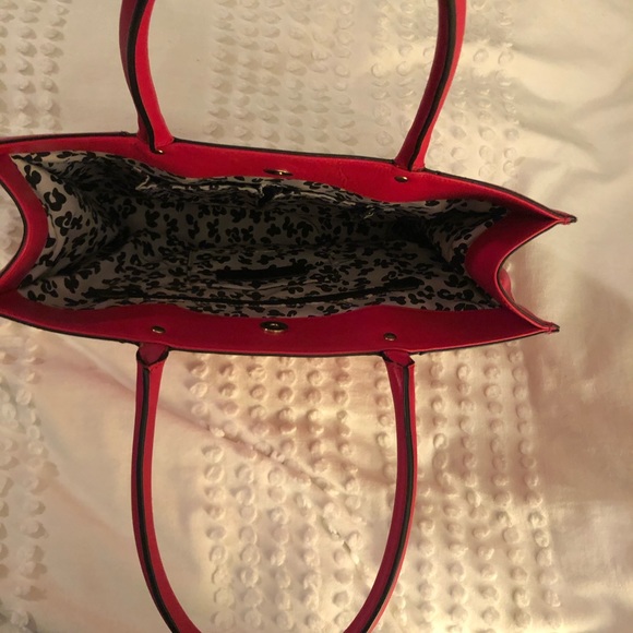 Hot pink Rebecca Minkoff leather tote bag - Picture 2 of 5